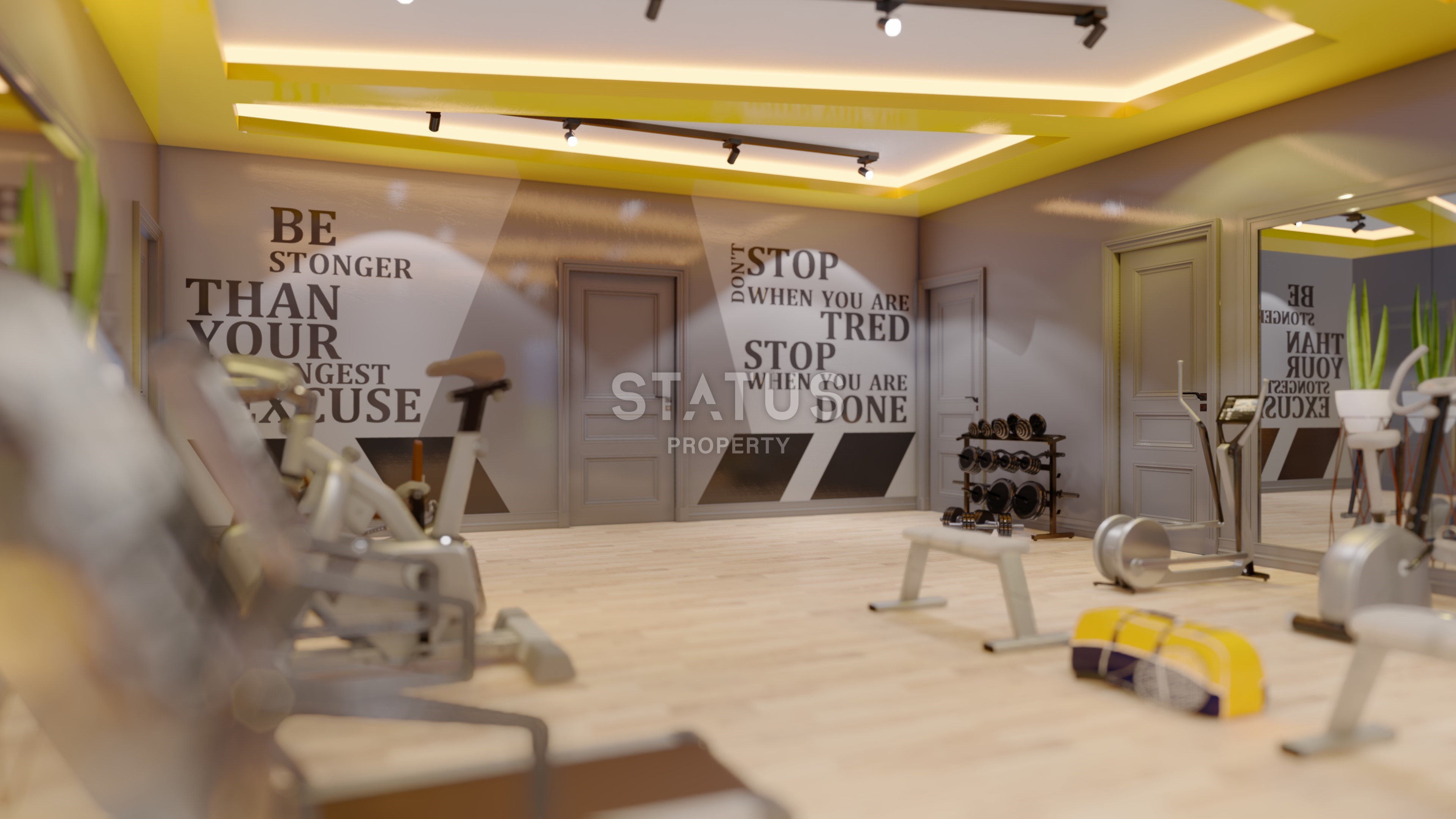 Стильный проект возле Таврских гор в районе Каргыджак, 61 – 214 м2 фото 22