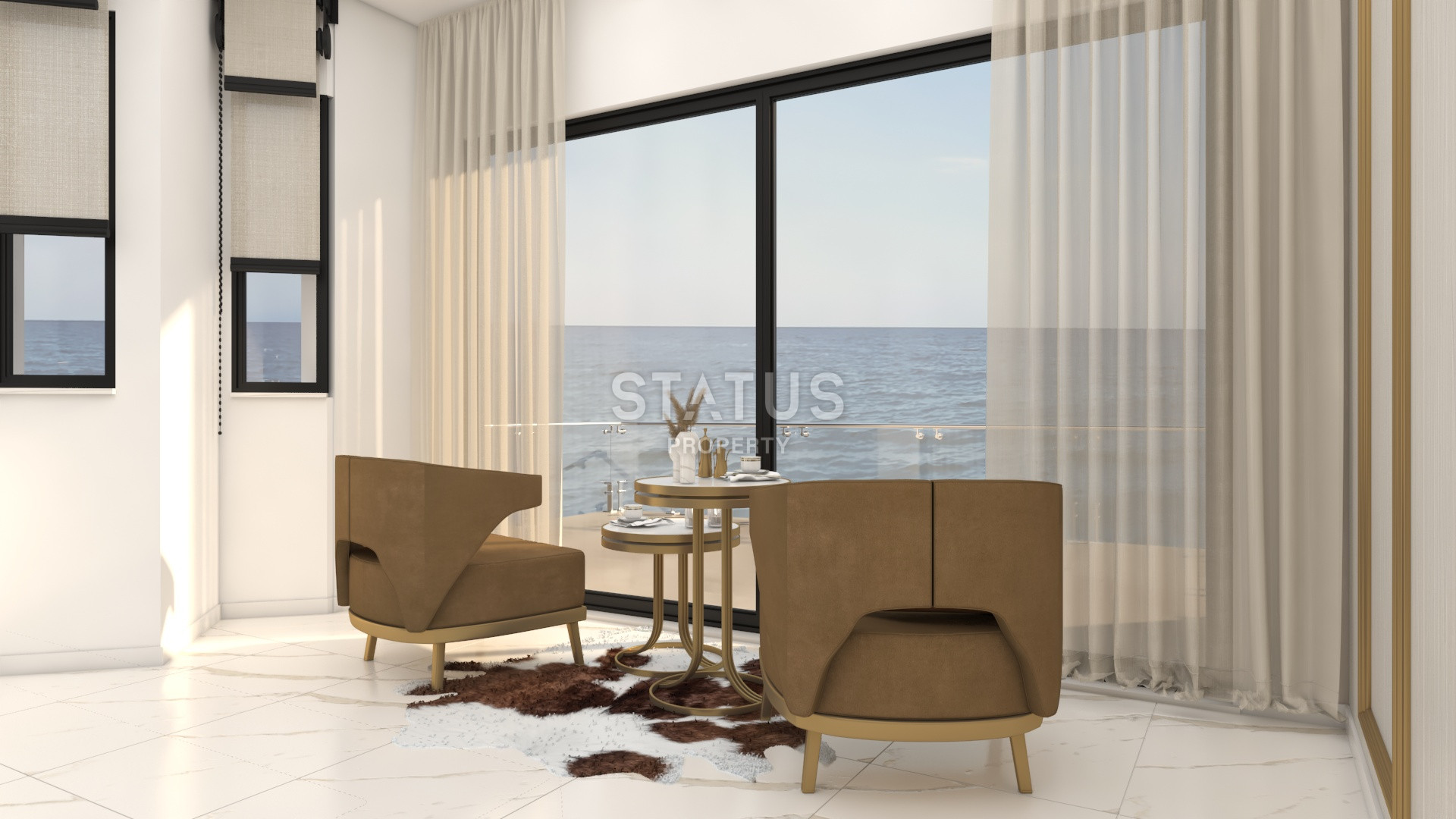 Стильный проект возле Таврских гор в районе Каргыджак, 61 – 214 м2 фото 29