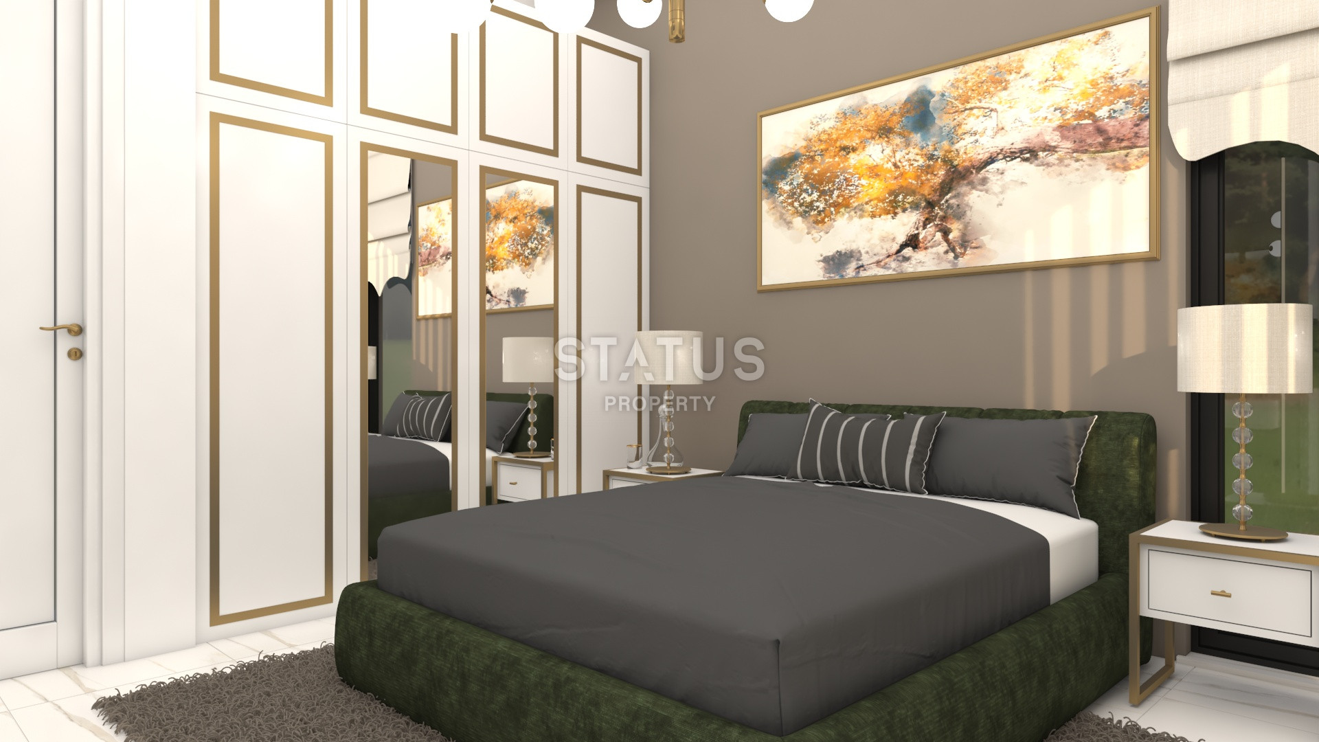 Стильный проект возле Таврских гор в районе Каргыджак, 61 – 214 м2 фото 34