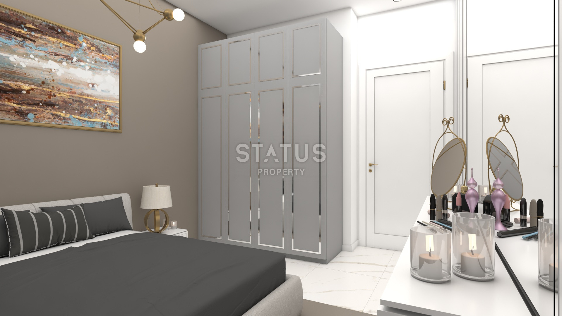 Стильный проект возле Таврских гор в районе Каргыджак, 61 – 214 м2 фото 35