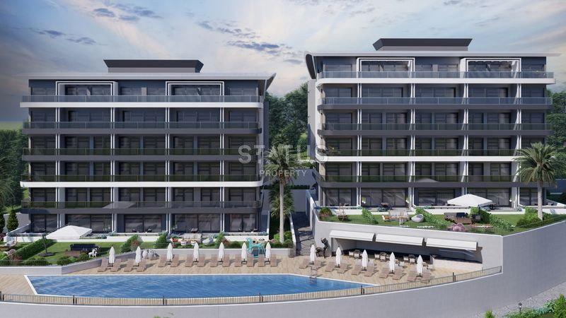 Стильный проект возле Таврских гор в районе Каргыджак, 61 – 214 м2 фото 4