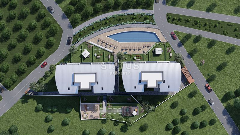 Стильный проект возле Таврских гор в районе Каргыджак, 61 – 214 м2 фото 10