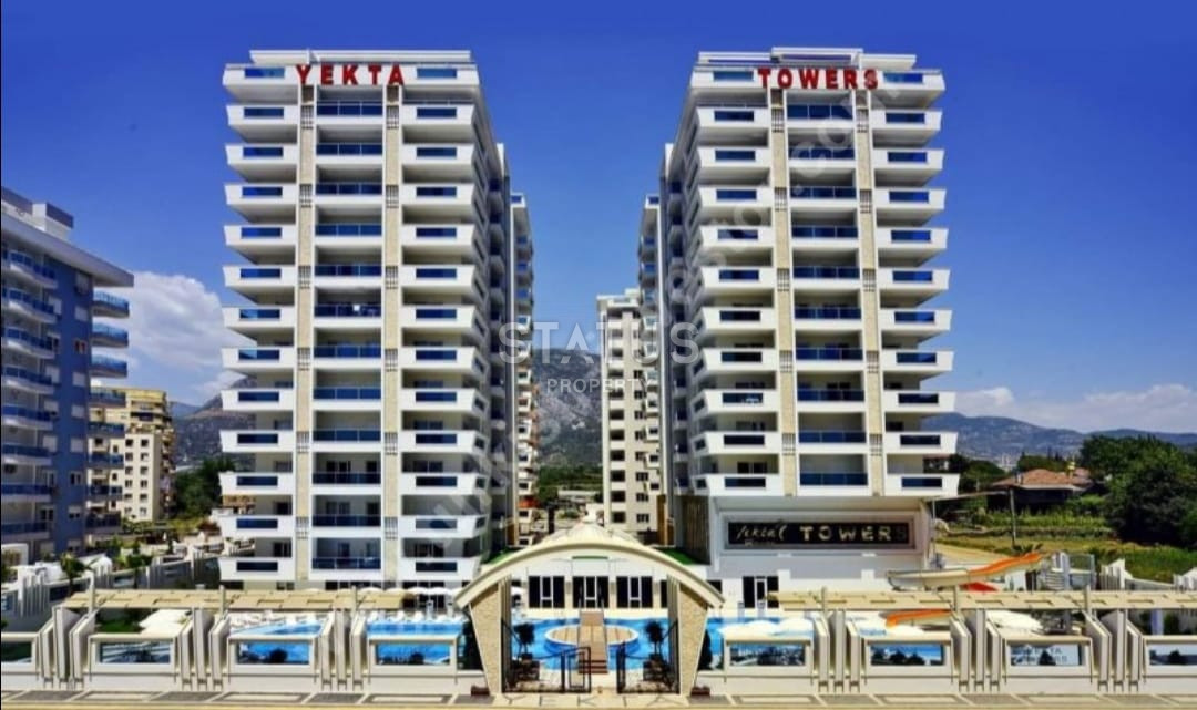 Меблированные апартаменты 2+1 в Махмутларе 350м от моря. 120 м2. фото 1