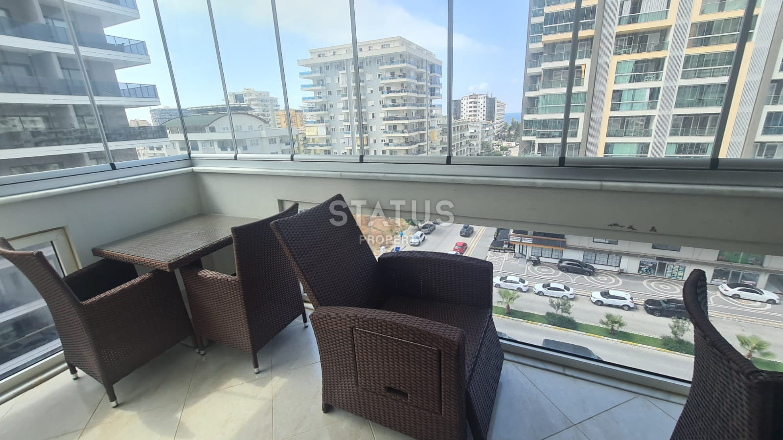 Меблированные апартаменты 2+1 в Махмутларе 350м от моря. 120 м2. фото 13