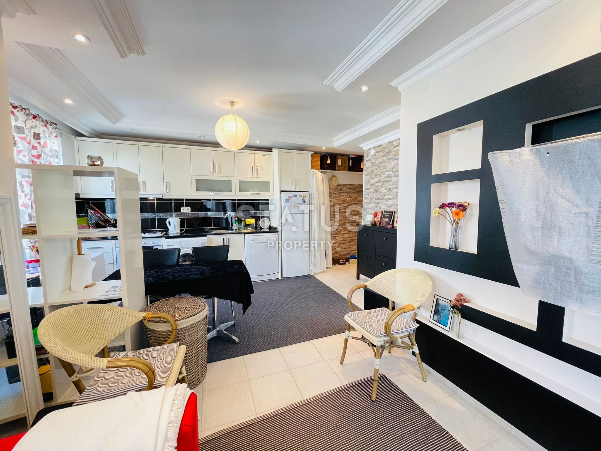 One bedroom apartment 300m from Cleopatra beach. 50 m2 фото 5