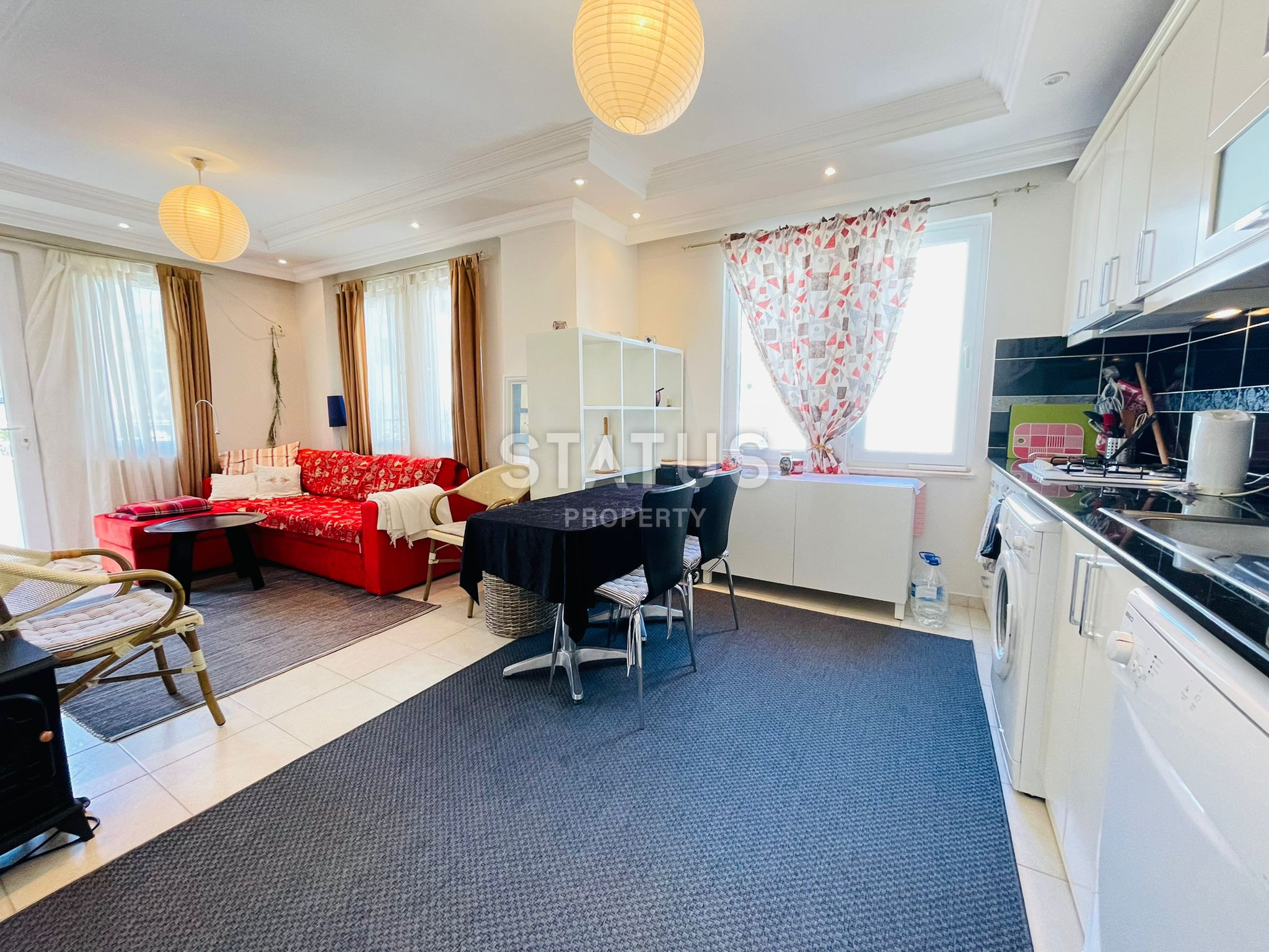 One bedroom apartment 300m from Cleopatra beach. 50 m2 фото 6