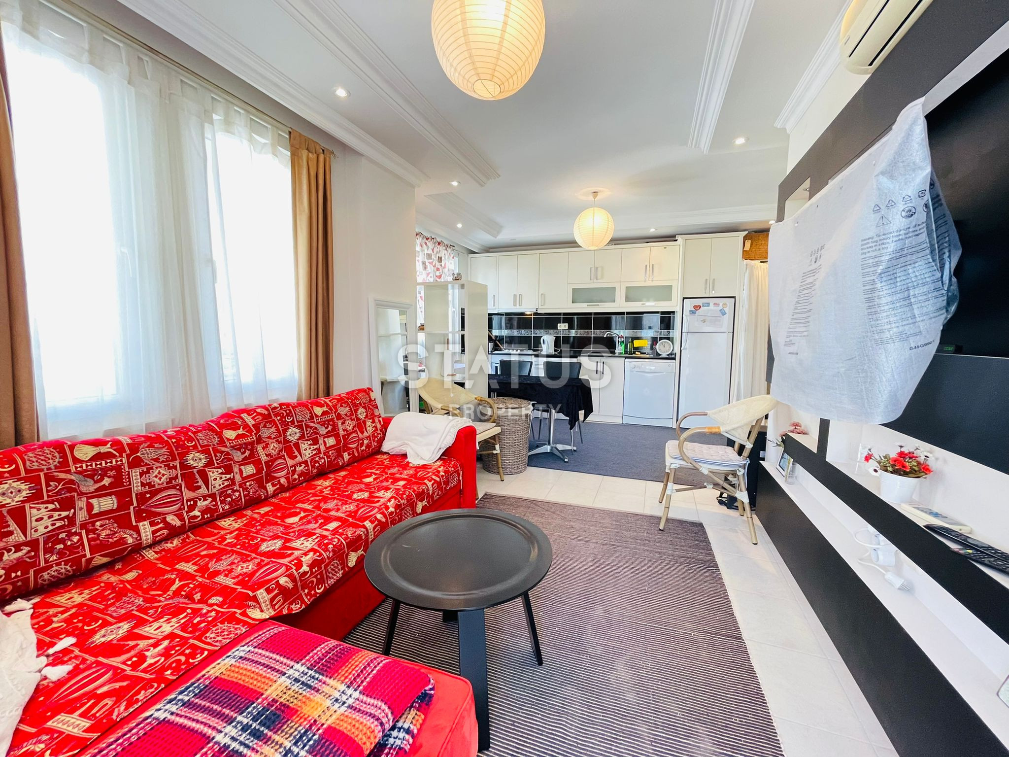 One bedroom apartment 300m from Cleopatra beach. 50 m2 фото 8