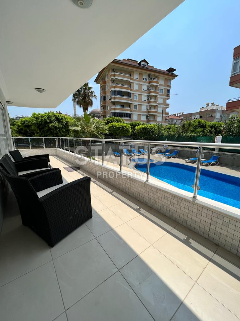 Просторные трехкомнатные апартаменты в центре Алании 900м от пляжа Клеопатра, 105 м2. фото 12