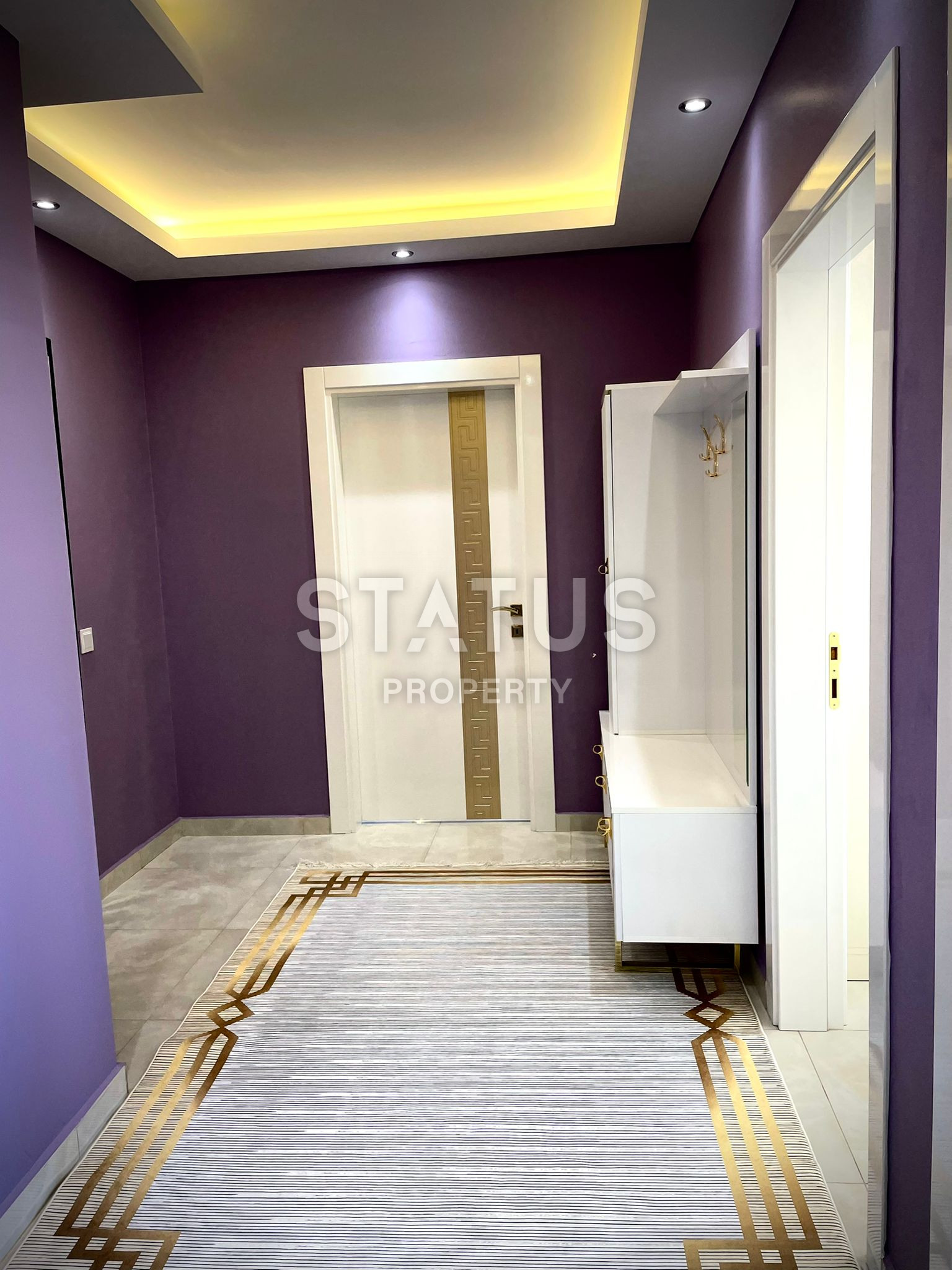 Трёхкомнатная меблированная квартира в 400м от моря в Кестеле, 90м2 фото 8