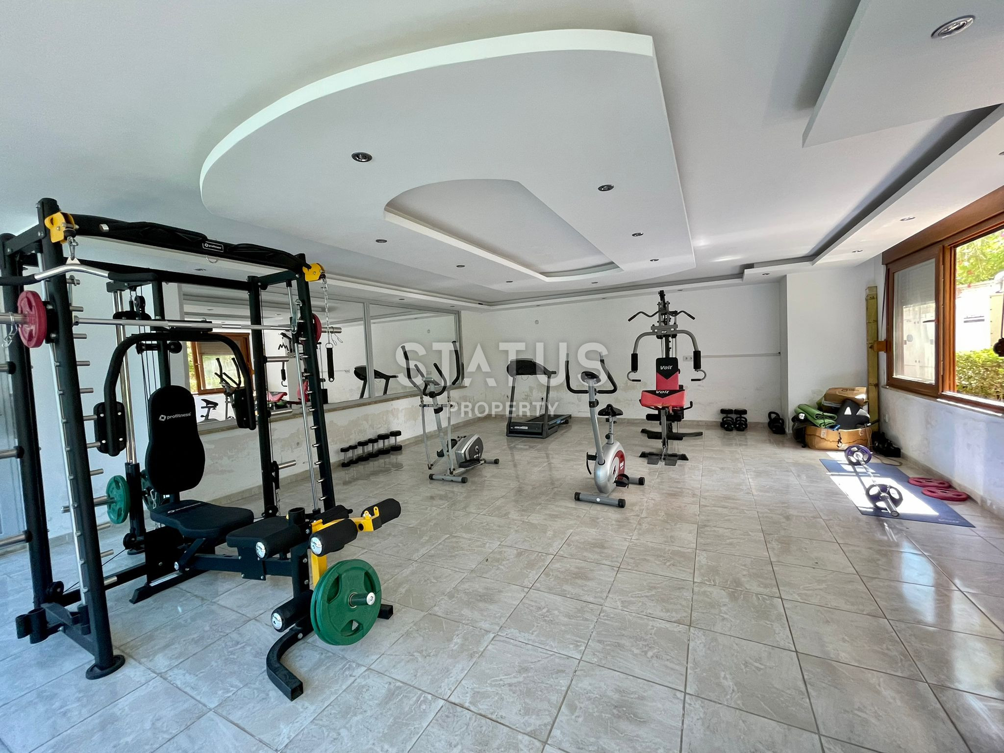 Трёхкомнатная меблированная квартира в 400м от моря в Кестеле, 90м2 фото 16