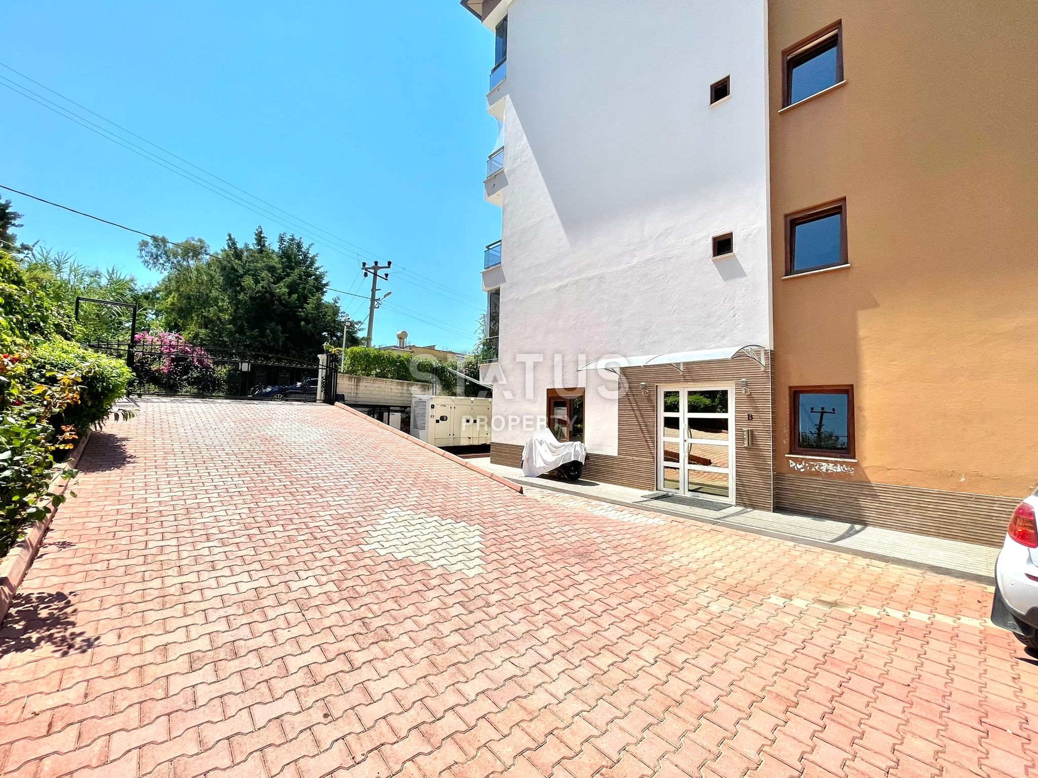 Трёхкомнатная меблированная квартира в 400м от моря в Кестеле, 90м2 фото 24