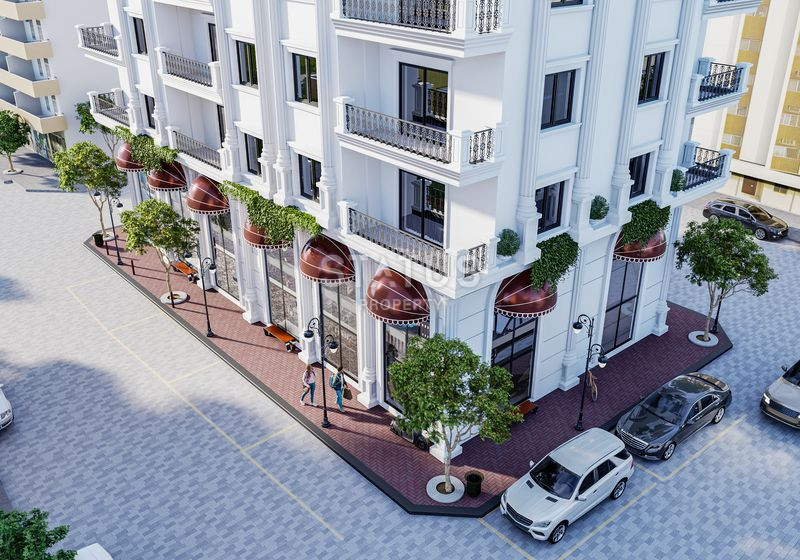 Комплекс городского типа в классическом дизайне в самом сердце Алании. 49-101м2 фото 4