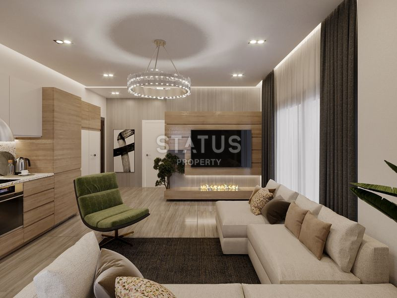 Комплекс городского типа в классическом дизайне в самом сердце Алании. 49-101м2 фото 7