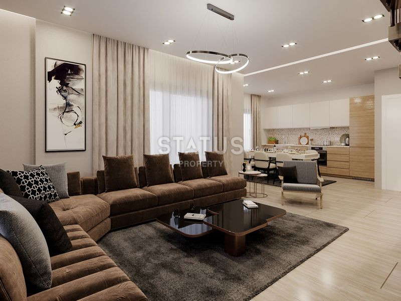 Комплекс городского типа в классическом дизайне в самом сердце Алании. 49-101м2 фото 8