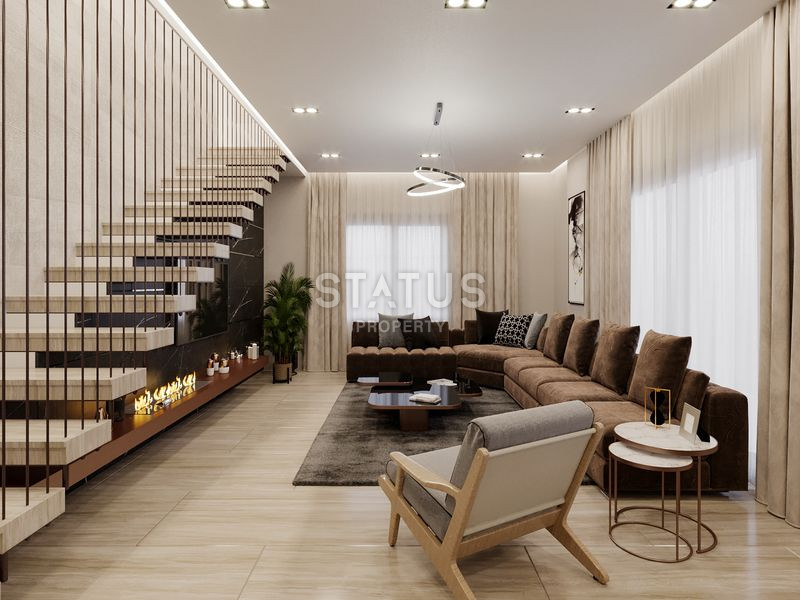 Комплекс городского типа в классическом дизайне в самом сердце Алании. 49-101м2 фото 11