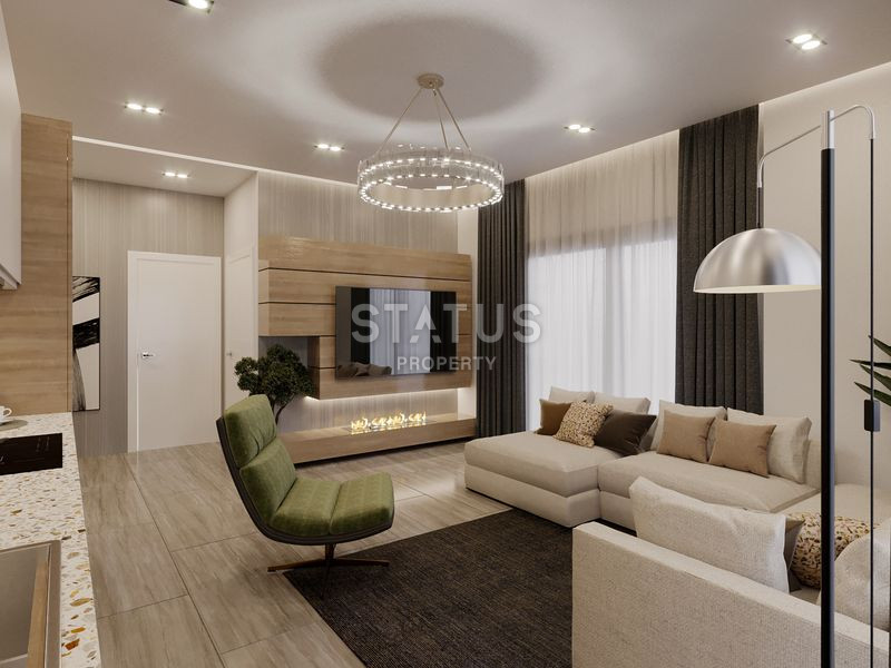 Комплекс городского типа в классическом дизайне в самом сердце Алании. 49-101м2 фото 13