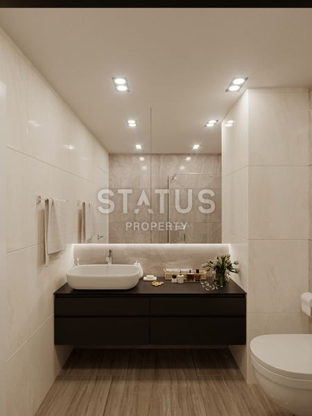 Комплекс городского типа в классическом дизайне в самом сердце Алании. 49-101м2 фото 17