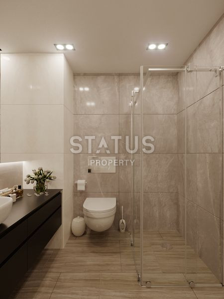 Комплекс городского типа в классическом дизайне в самом сердце Алании. 49-101м2 фото 18