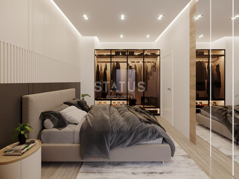 Комплекс городского типа в классическом дизайне в самом сердце Алании. 49-101м2 фото 20