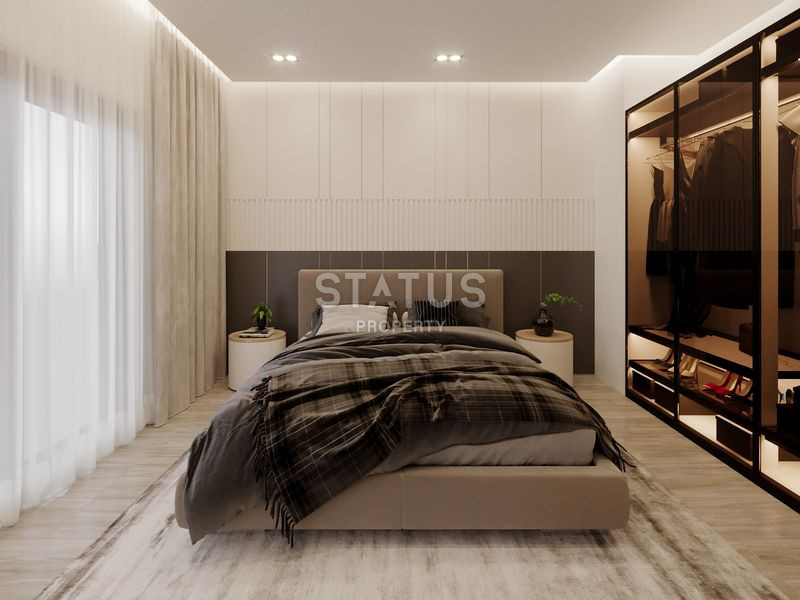 Комплекс городского типа в классическом дизайне в самом сердце Алании. 49-101м2 фото 22