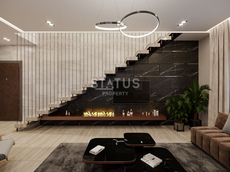 Комплекс городского типа в классическом дизайне в самом сердце Алании. 49-101м2 фото 24