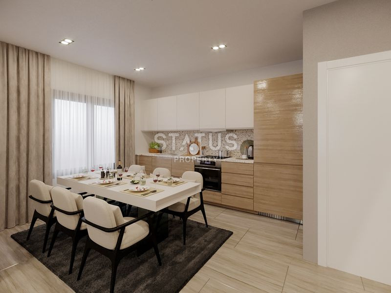 Комплекс городского типа в классическом дизайне в самом сердце Алании. 49-101м2 фото 25