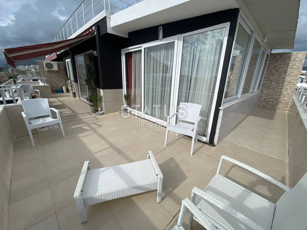 Просторная квартира 2+1 с частичным видом на море в Махмутларе. 110м2 фото 12