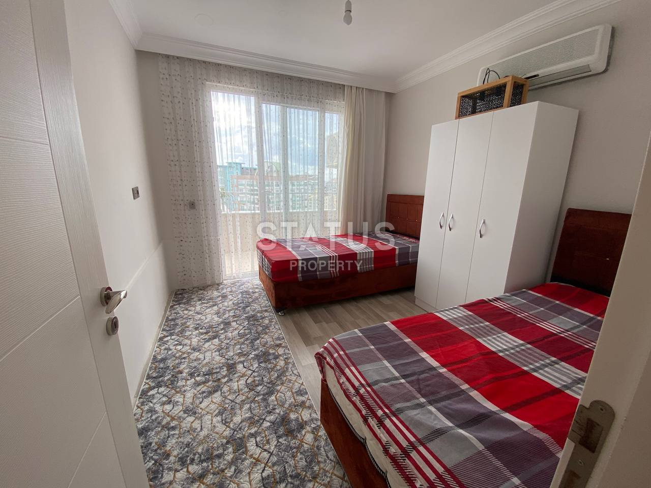 Просторная квартира 2+1 с частичным видом на море в Махмутларе. 110м2 фото 19