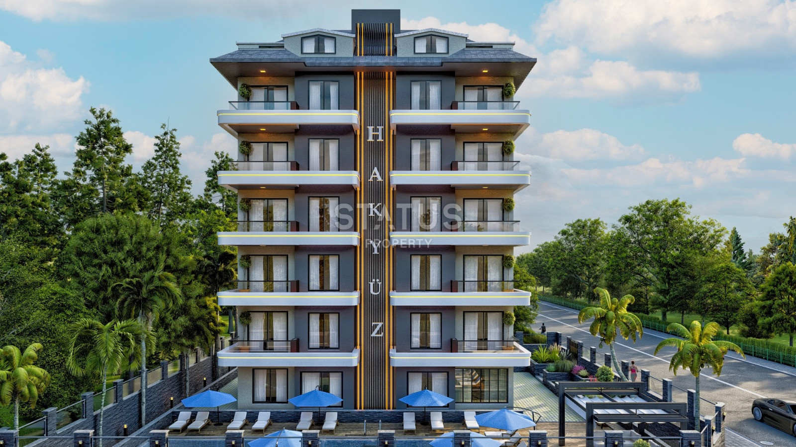 Новый проект долевого строительства в 60м от пляжа в Кестеле. 58м2 -100м2 фото 3