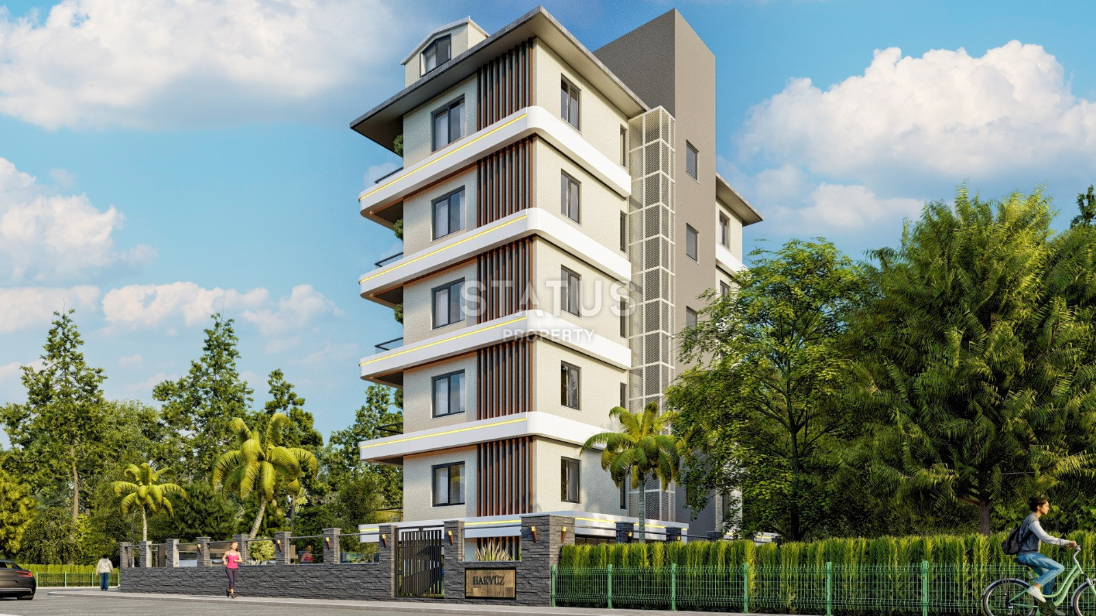 Новый проект долевого строительства в 60м от пляжа в Кестеле. 58м2 -100м2 фото 9