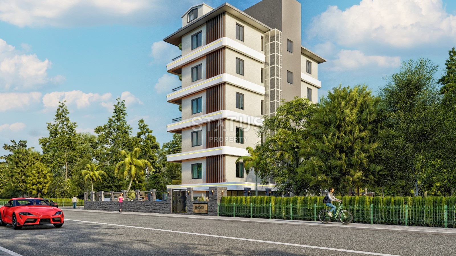 Новый проект долевого строительства в 60м от пляжа в Кестеле. 58м2 -100м2 фото 10