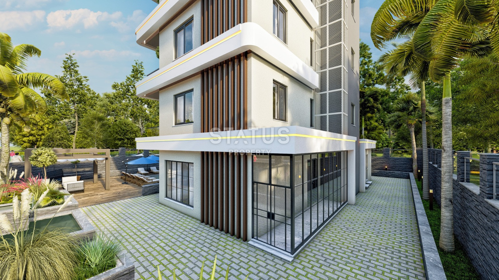 Новый проект долевого строительства в 60м от пляжа в Кестеле. 58м2 -100м2 фото 16