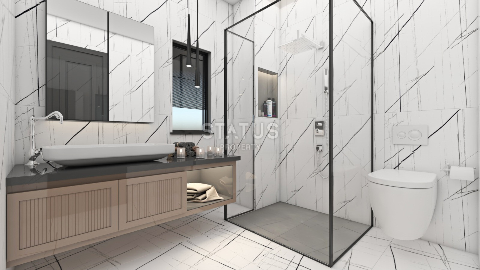 Новый проект долевого строительства в 60м от пляжа в Кестеле. 58м2 -100м2 фото 22