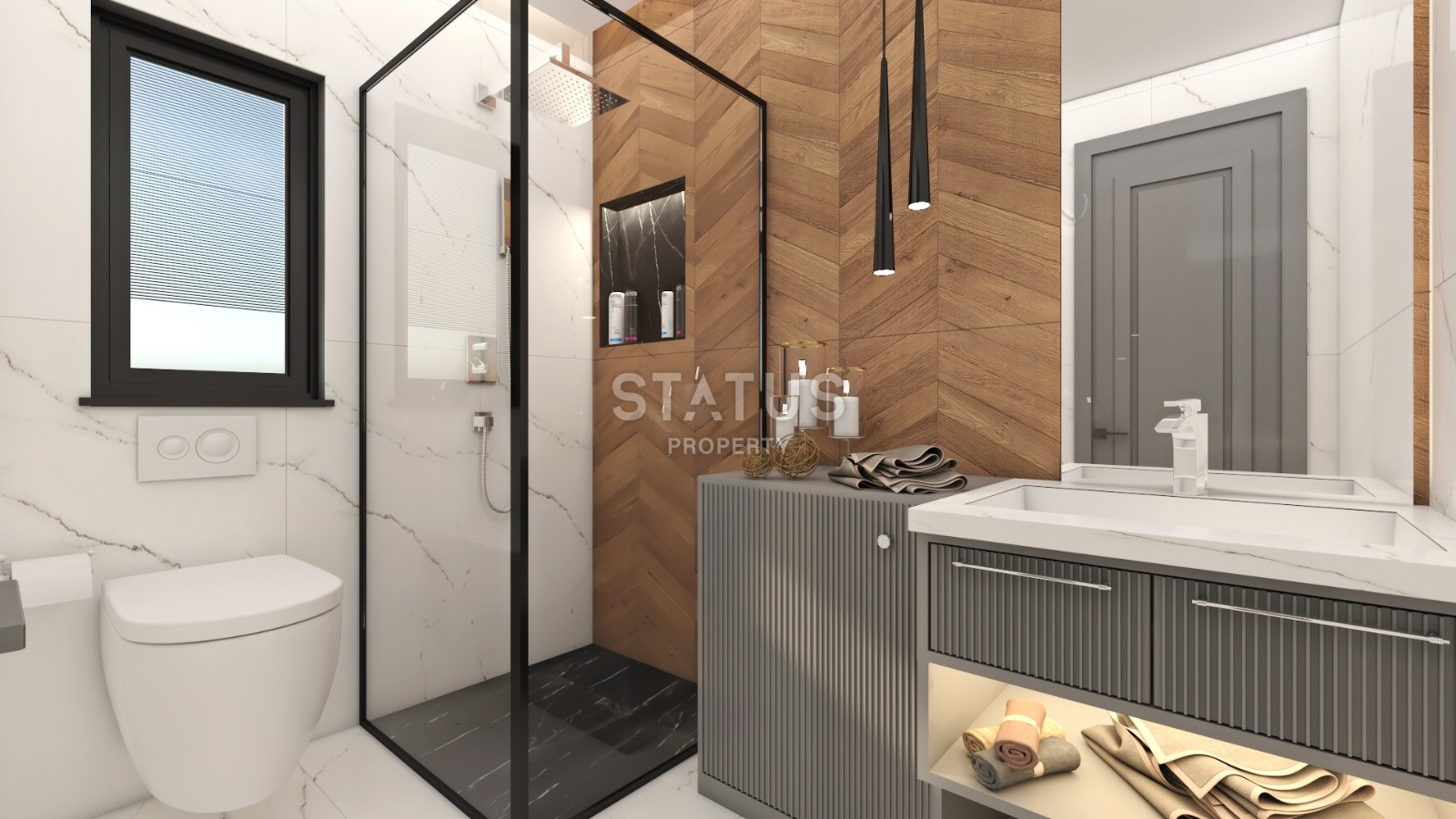 Новый проект долевого строительства в 60м от пляжа в Кестеле. 58м2 -100м2 фото 25