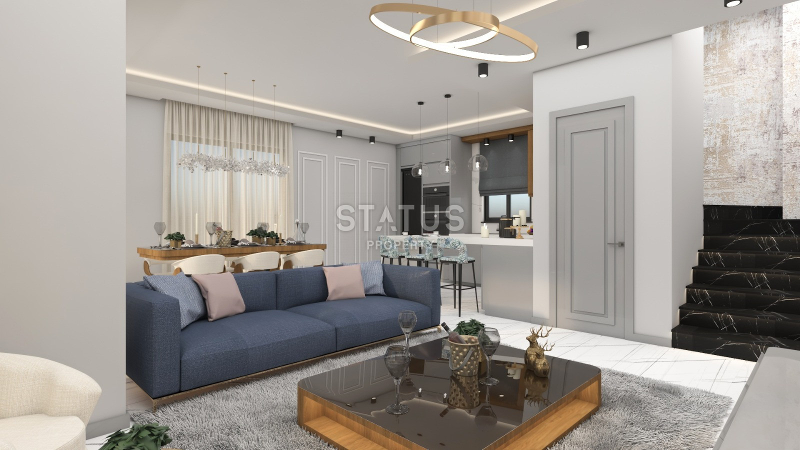 Новый проект долевого строительства в 60м от пляжа в Кестеле. 58м2 -100м2 фото 29