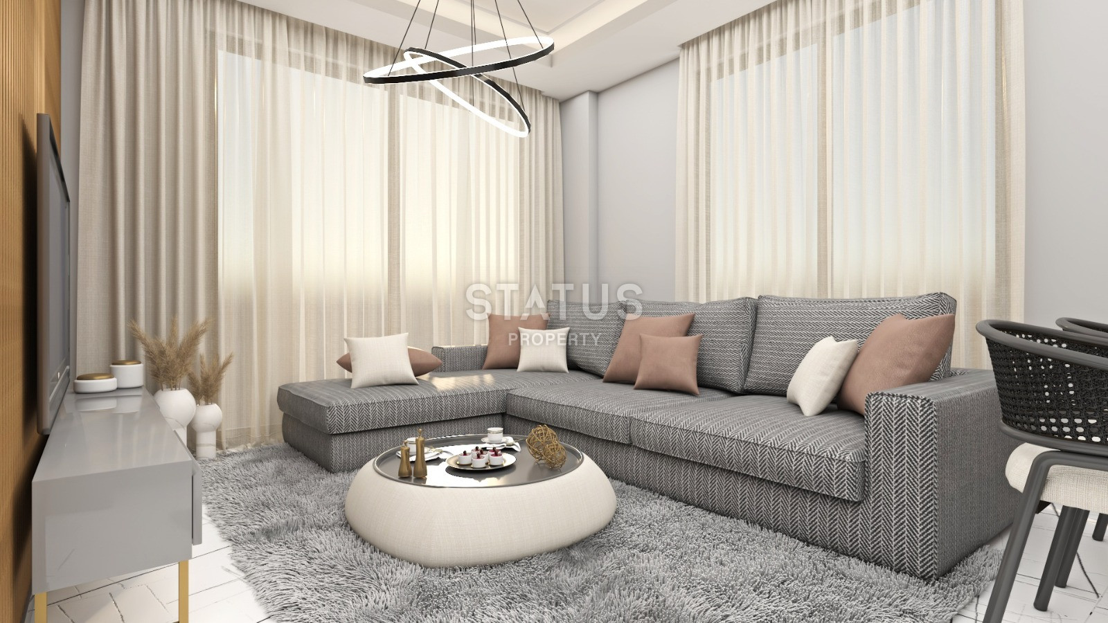 Новый проект долевого строительства в 60м от пляжа в Кестеле. 58м2 -100м2 фото 33