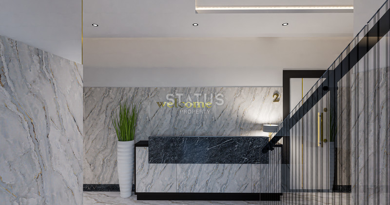 Новый проект долевого строительства от ведущего застройщика в Махмутларе. 56,6м2 – 183,8м2 фото 3