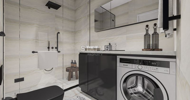 Новый проект долевого строительства от ведущего застройщика в Махмутларе. 56,6м2 – 183,8м2 фото 5