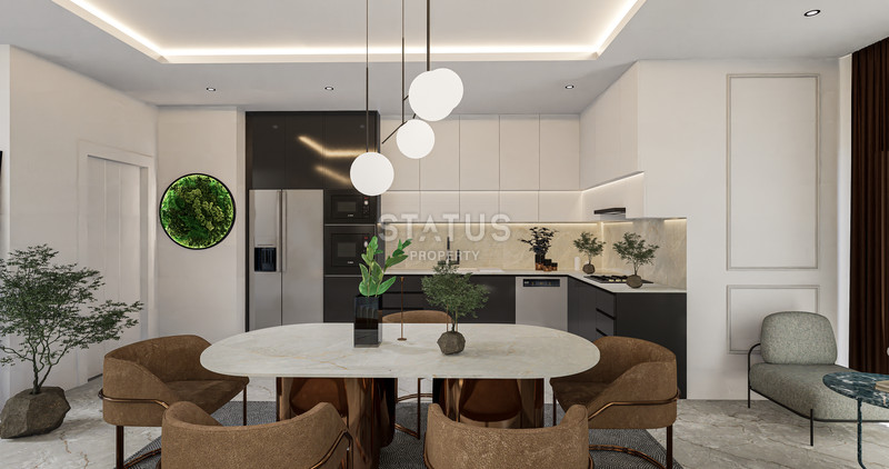 Новый проект долевого строительства от ведущего застройщика в Махмутларе. 56,6м2 – 183,8м2 фото 11