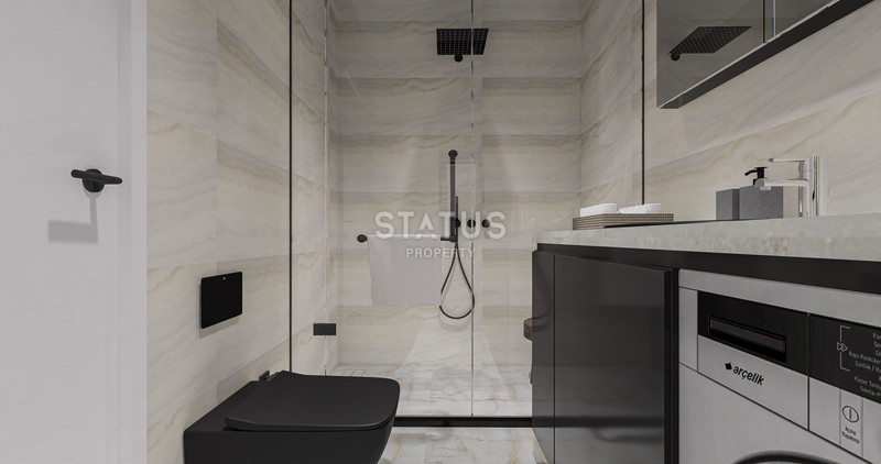 Новый проект долевого строительства от ведущего застройщика в Махмутларе. 56,6м2 – 183,8м2 фото 12