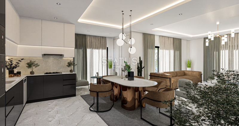 Новый проект долевого строительства от ведущего застройщика в Махмутларе. 56,6м2 – 183,8м2 фото 21