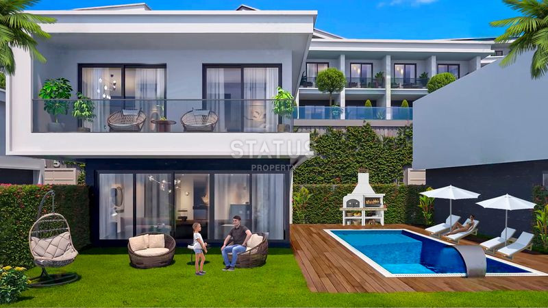 New luxury project in Kargicak area, 61 m2 - 126 m2 фото 4