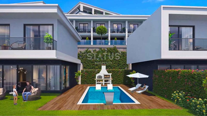 New luxury project in Kargicak area, 61 m2 - 126 m2 фото 15