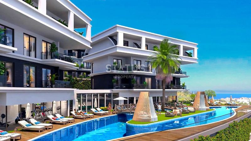 New luxury project in Kargicak area, 61 m2 - 126 m2 фото 16