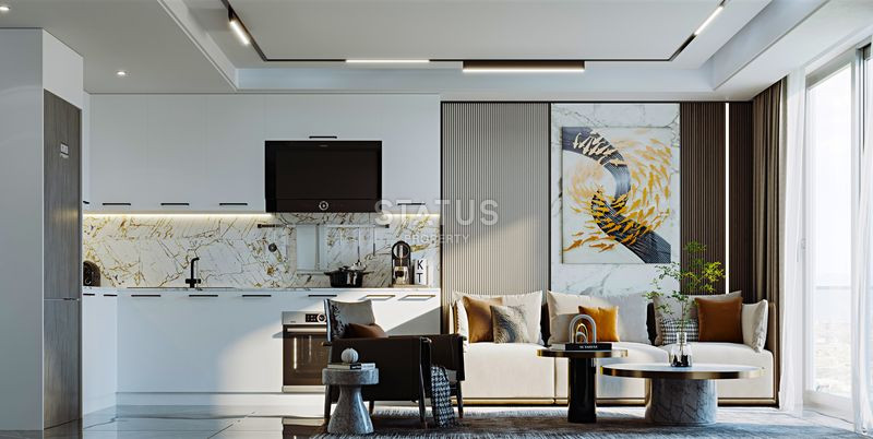 New luxury project in Kargicak area, 61 m2 - 126 m2 фото 23