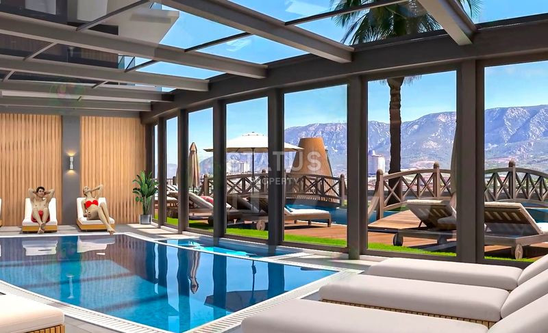 New luxury project in Kargicak area, 61 m2 - 126 m2 фото 31