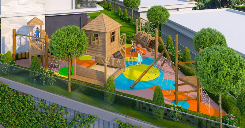 New luxury project in Kargicak area, 61 m2 - 126 m2 фото 45