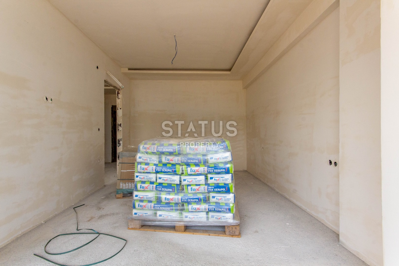 Двухкомнатная квартира в Каргыджаке в строящемся проекте. 62м2 фото 8