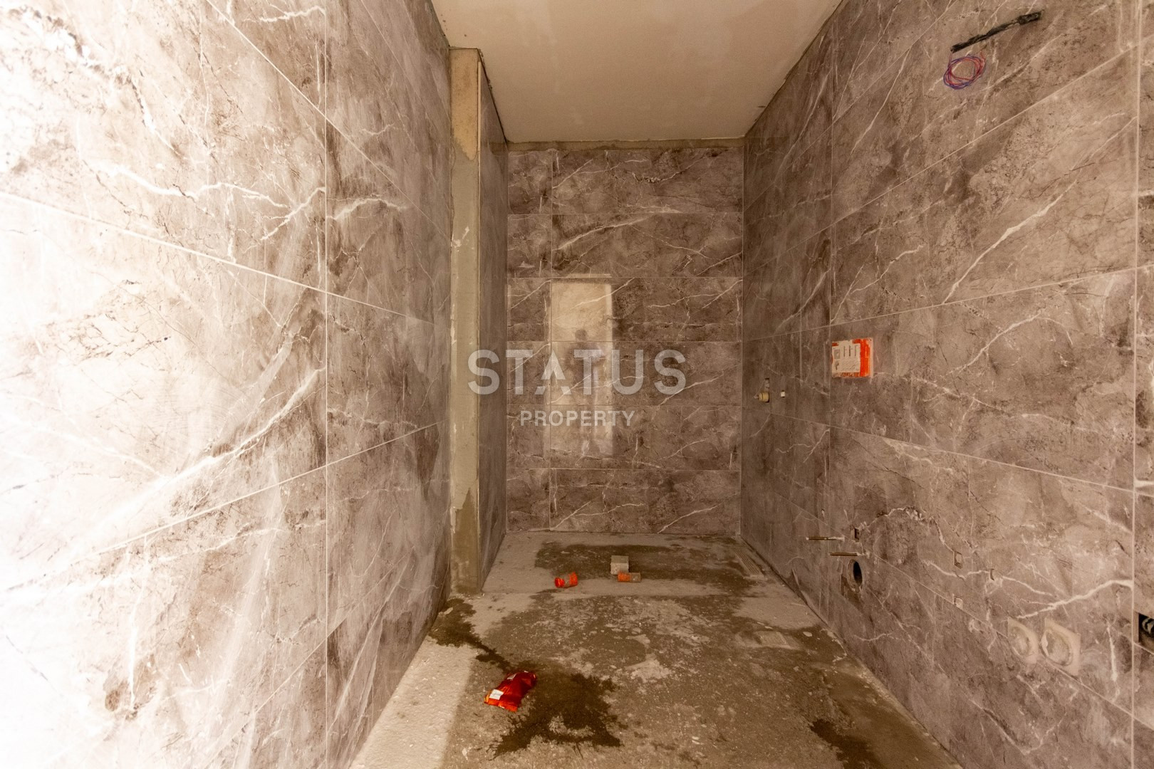 Двухкомнатная квартира в Каргыджаке в строящемся проекте. 62м2 фото 12