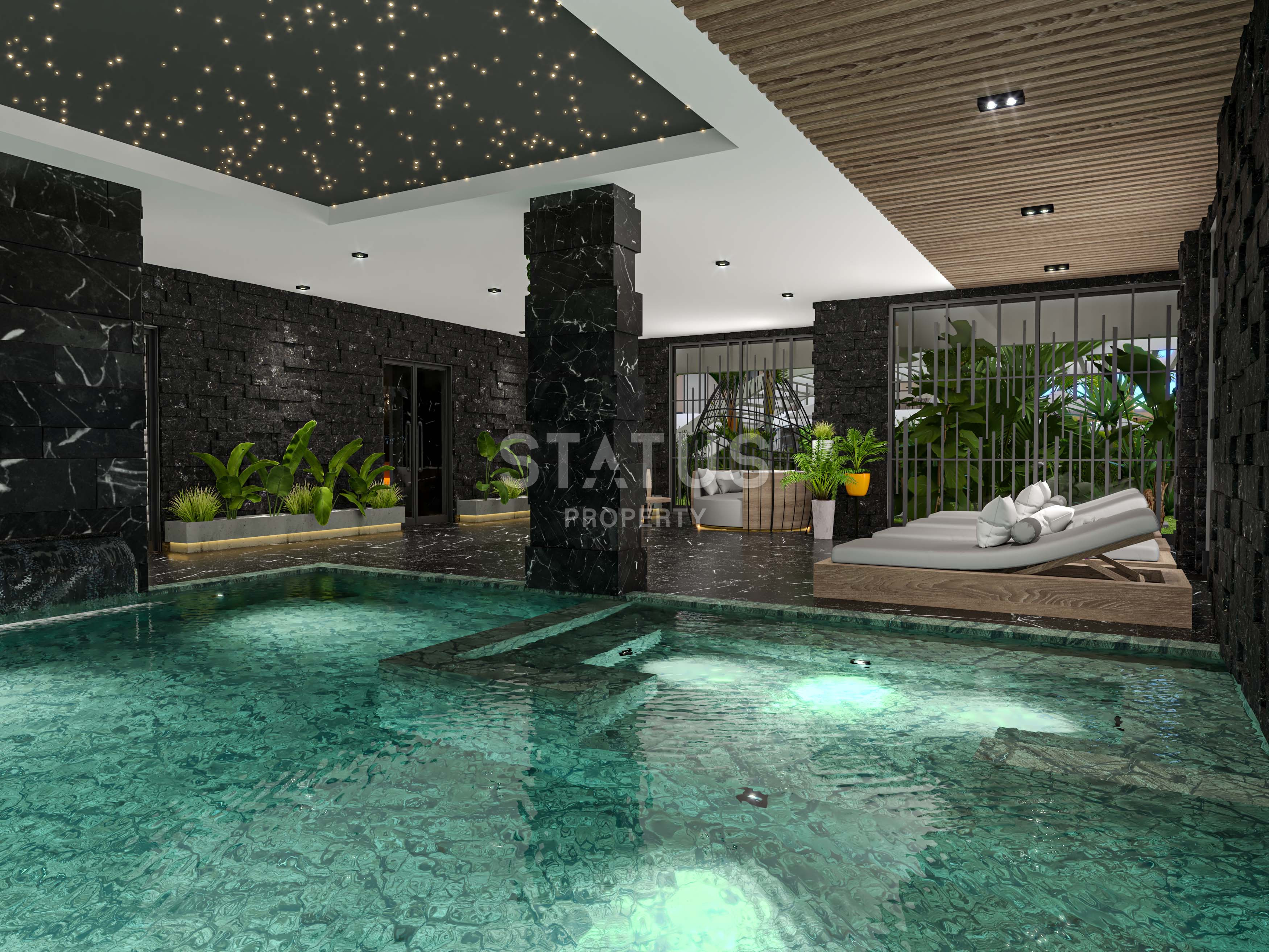 Новый проект класса люкс в районе Тосмур, 58-242 м2 фото 20